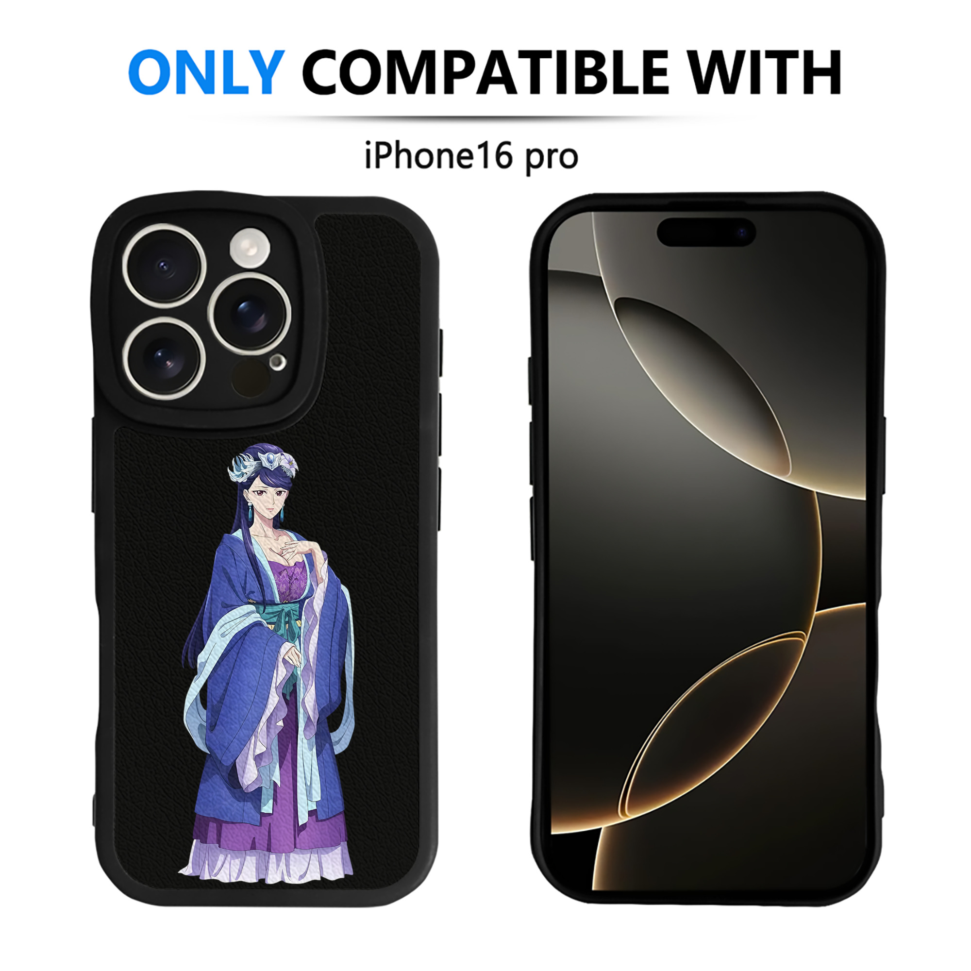 薬屋のひとりごと The Apothecary Diaries 【iPhone 16シリーズ対応】シリコンスマホケース（レザー調） 材質：シリコン